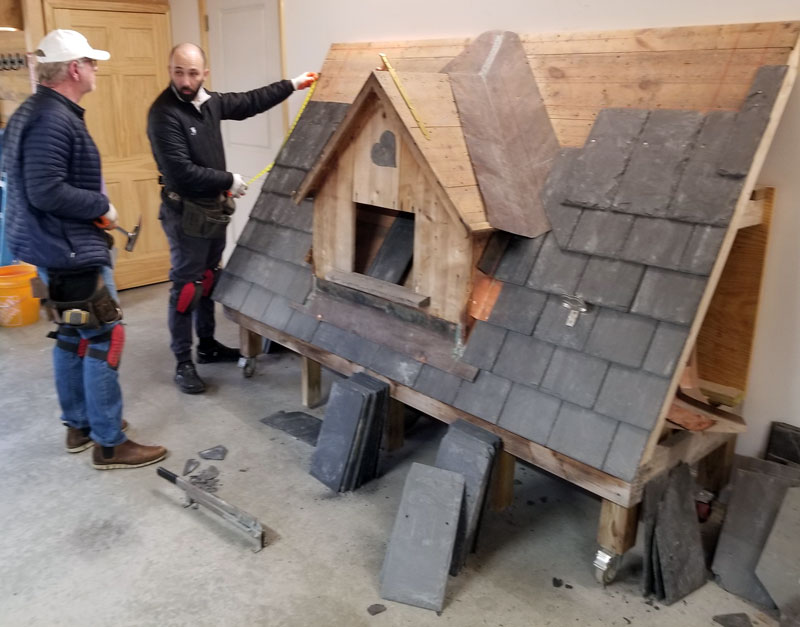 Slate Roof Installation class of March 19, 2026 - Taught by Joe Jenkins in Grove City, PA. Slate Roof Installation class of March 19, 2026 - Taught by Joe Jenkins in Grove City, PA.