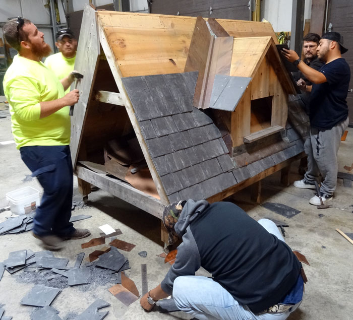 Introduction to Slate Roof Repair and Restoration, November 12, 2021 course graduates
