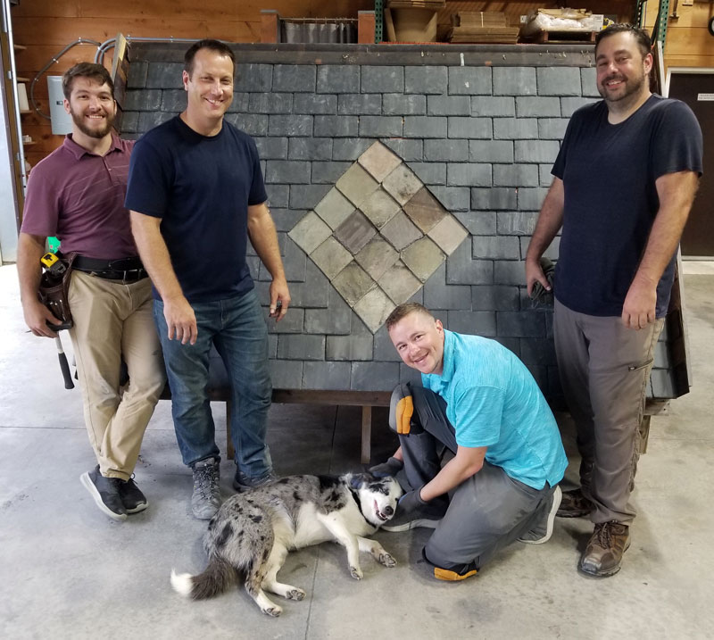 Slate Roof Repair and Restoration Introductory Course for Wiss Janey employees, August 25, 2023