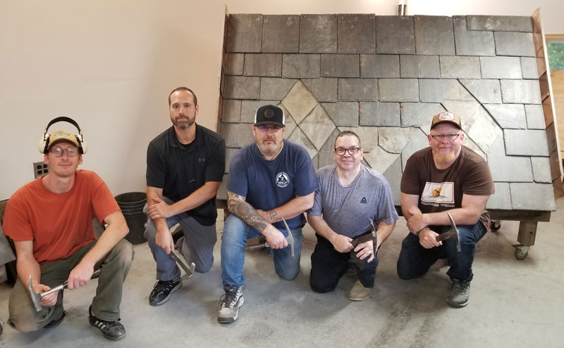September 23, 2025 Slate Roof Installation class taught by Chad Brandon at the SRCA 20th Anniversary Conference near Grove City, PA. September 23, 2025 Slate Roof Installation class taught by Chad Brandon at the SRCA 20th Anniversary Conference near Grove City, PA.