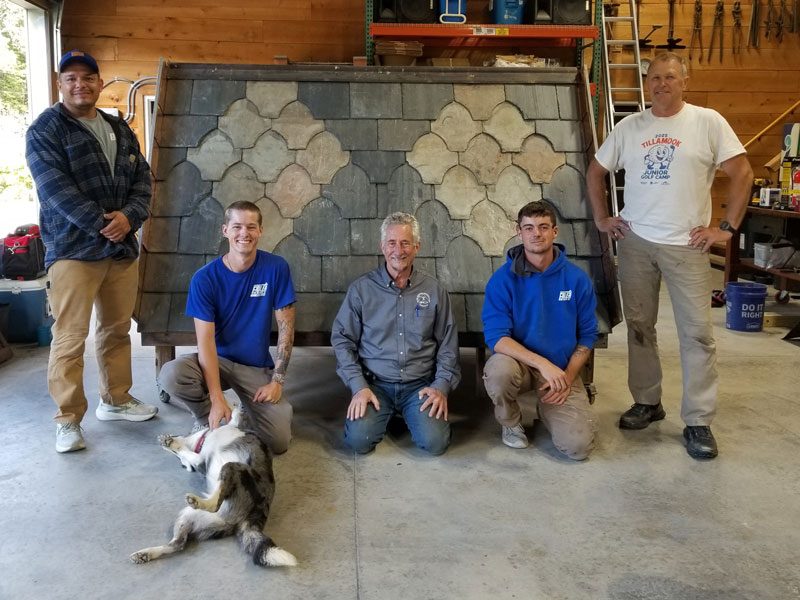 Slate Roof Installation and Slate Roof Repair classes of August 28 and 29, 2025.