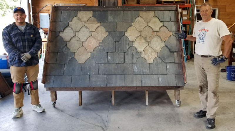 Slate Roof Installation and Slate Roof Repair classes of August 28 and 29, 2025.