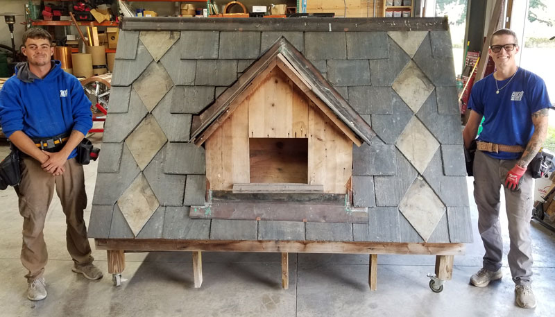 Slate Roof Installation and Slate Roof Repair classes of August 28 and 29, 2025.